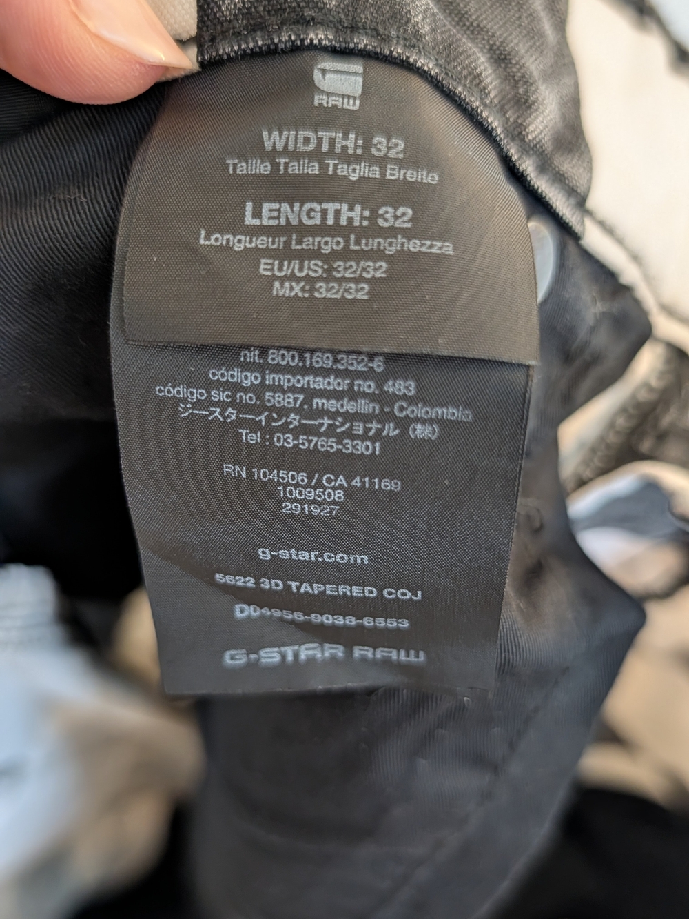 G-Star RAW Black and White Checker Cargo Pants Pharrell Willams Collab - Picture 5 of 14